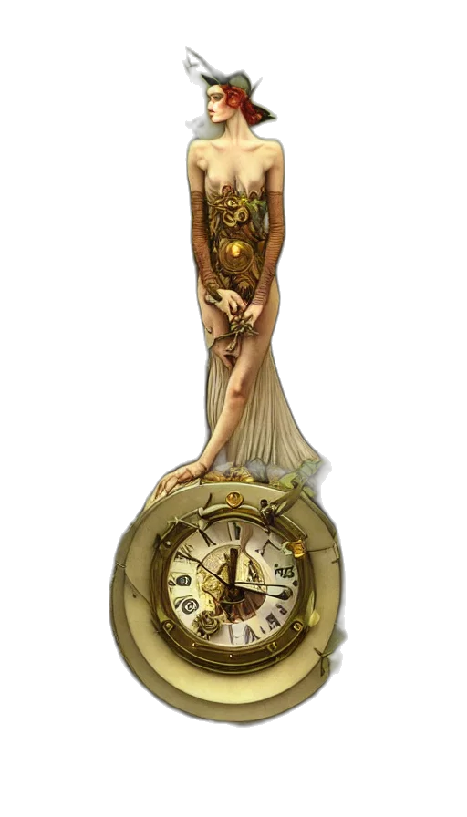 jewelry, staff, 3d render, concept art transparent PNG cut-out
