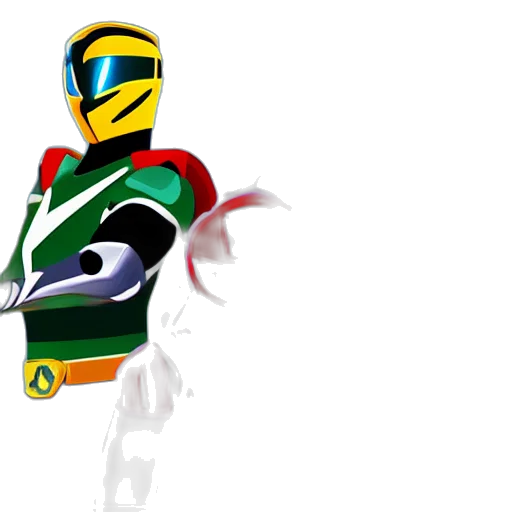 robot, mask, weapon, staff, 3d render, concept art, pixel art, comic book art transparent PNG cut-out