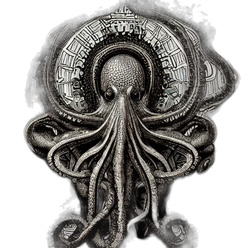 creature, crown, mask, hair transparent PNG cut-out
