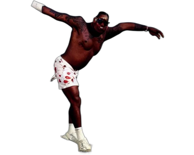 shoes, dennis, rodman, t-posing transparent PNG cut-out