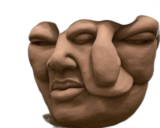 mask, face, crown, creature transparent PNG cut-out