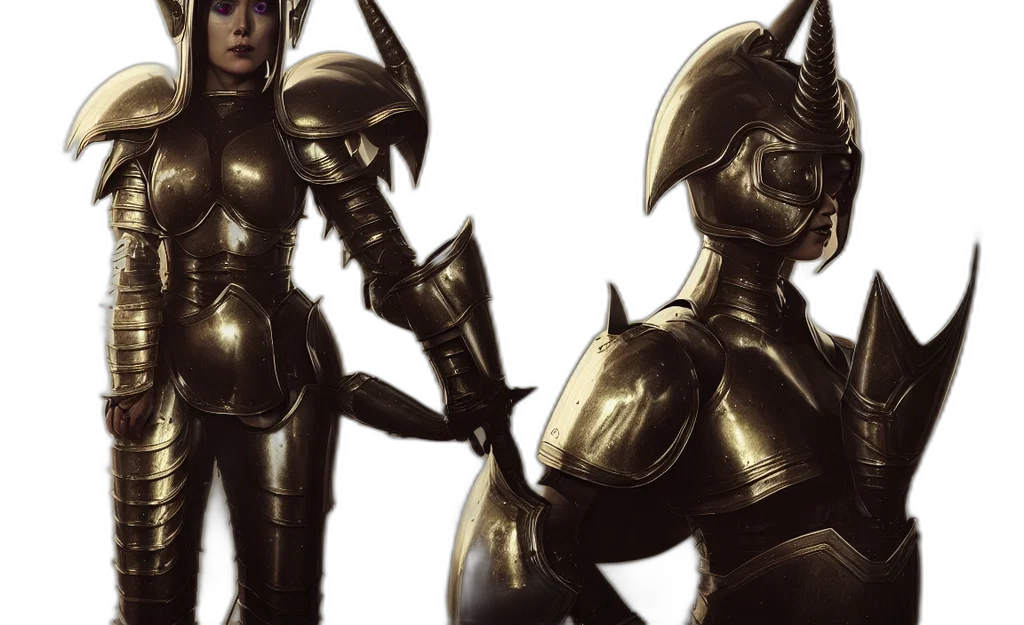 robot, concept art, fantasy art, 3d render transparent PNG cut-out