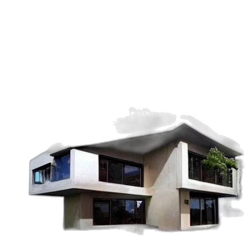 building, 3d render, photorealistic, concept art transparent PNG cut-out