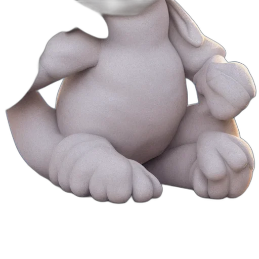 creature, animal, dragon, staff transparent PNG cut-out