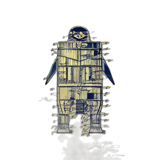 robot, dress, mask, jacket transparent PNG cut-out