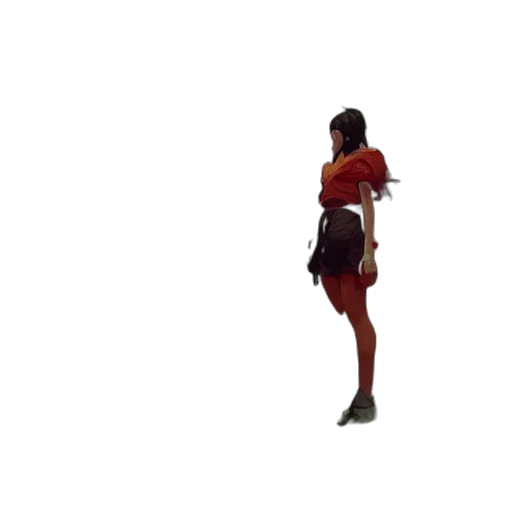 dress, weapon, staff, creature, concept art, 3d render, pixel art, anime transparent PNG cut-out