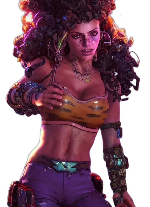 staff, jewelry, cyberpunk, concept art transparent PNG cut-out