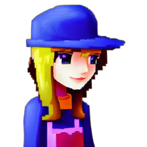 hat, staff, dress, face transparent PNG cut-out