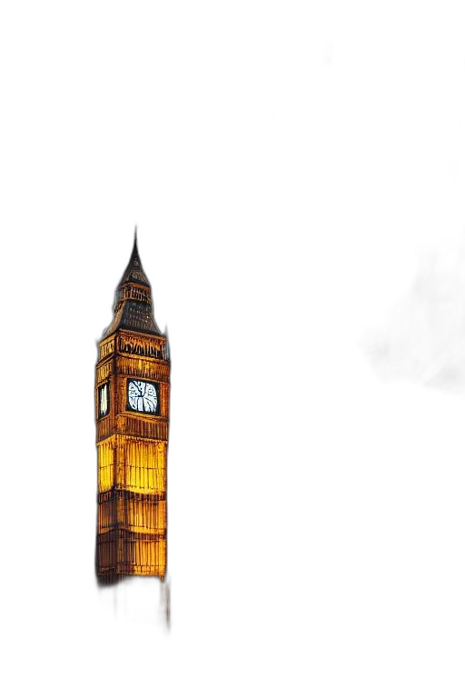 building, concept art, photorealistic, 3d render, pixel art, fog, photography, highly transparent PNG cut-out