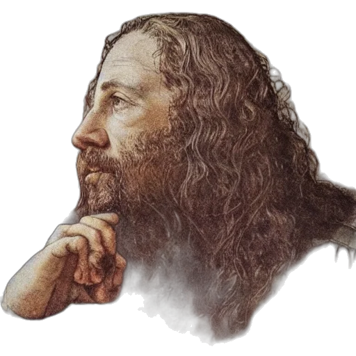face, hair, creature, staff, photorealistic, concept art, fantasy art, oil painting transparent PNG cut-out