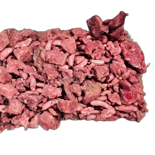 food, animal, jacket, crown, red, raw, meat, chunks transparent PNG cut-out