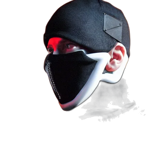mask, face, robot, hat transparent PNG cut-out
