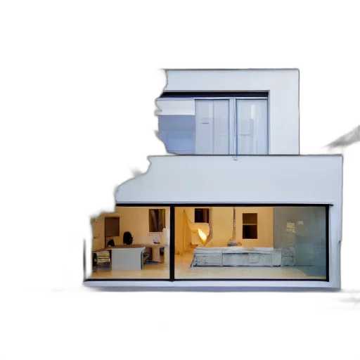 building, 3d render, photorealistic, concept art transparent PNG cut-out