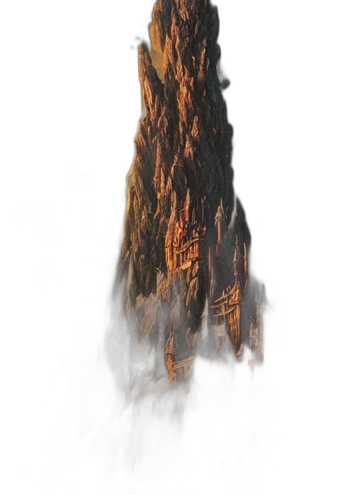 tree, dragon, hair, dress transparent PNG cut-out