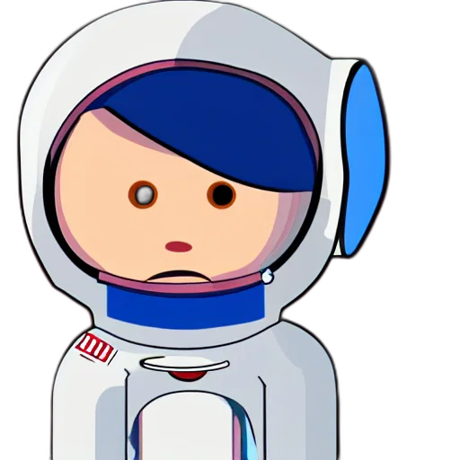 face, staff, robot, cartoon, concept art, pixel art, comic book art, outer space transparent PNG cut-out