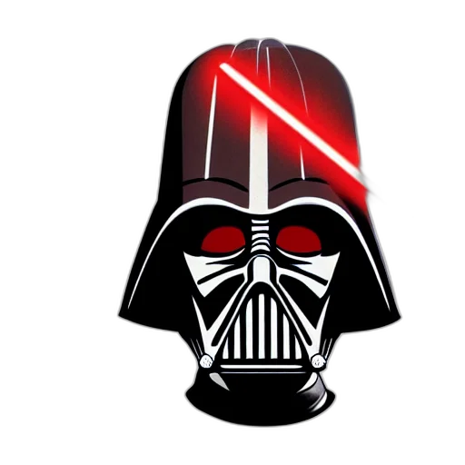 mask, concept art, comic book art, 3d render, photorealistic, poster, darth, squidward transparent PNG cut-out