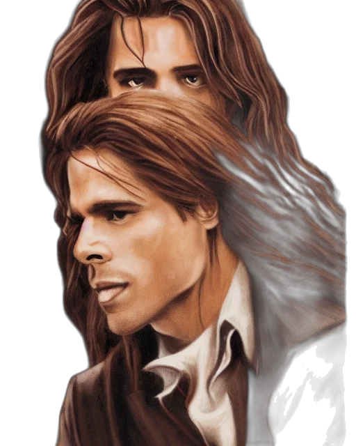 hair, face, photorealistic, comic book art, concept art, fantasy art, alternate, cover transparent PNG cut-out