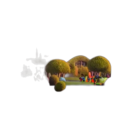 crown, car, tree, staff transparent PNG cut-out