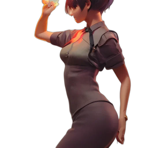 staff, dress, weapon, jacket transparent PNG cut-out