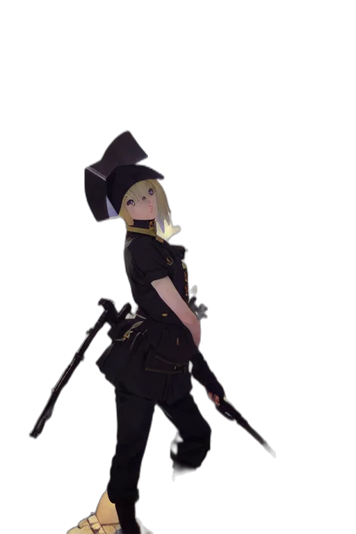 staff, weapon, hat, dress, concept art, 3d render, pixel art, anime transparent PNG cut-out