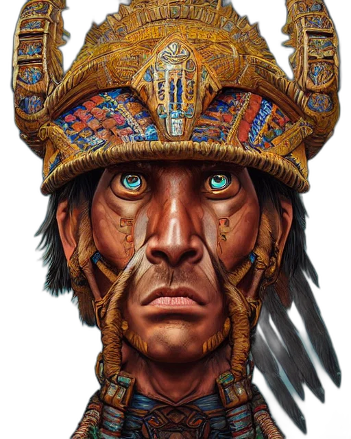 face, mask, staff, hat, fantasy art, concept art, photorealistic, comic book art transparent PNG cut-out