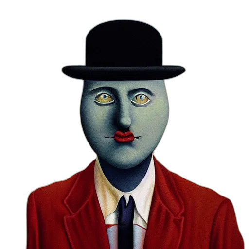 mask, face, hat, robot, concept art, cartoon, photorealistic, comic book art transparent PNG cut-out