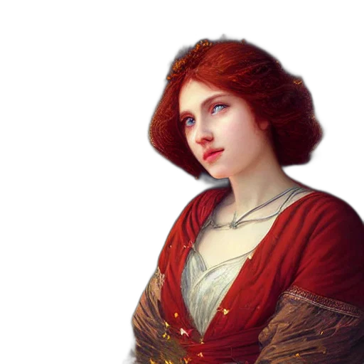 staff, face, dress, crown transparent PNG cut-out