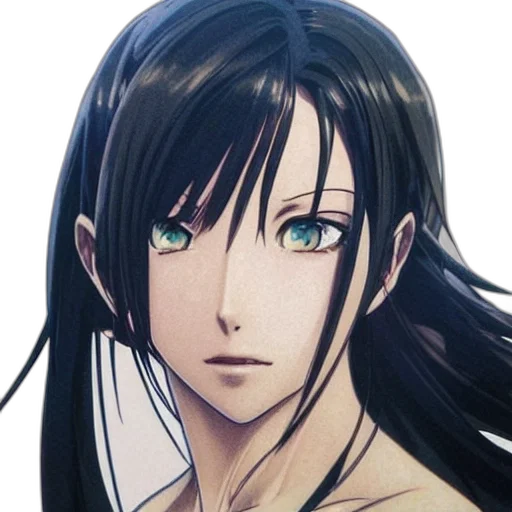 face, jewelry, hair, staff transparent PNG cut-out