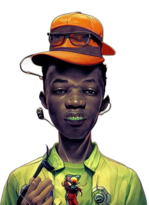 hat, face, staff, mask, concept art, comic book art, cartoon, photorealistic transparent PNG cut-out