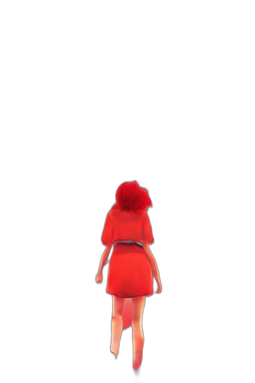 dress, robot, hair, creature, 3d render, concept art, pixel art, fantasy art transparent PNG cut-out