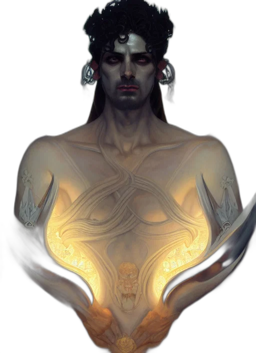 jewelry, staff, creature, concept art transparent PNG cut-out