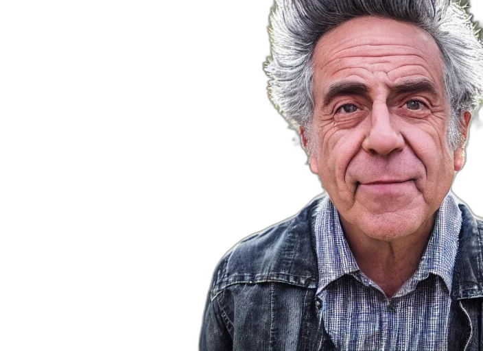 face, hair, jacket, animal transparent PNG cut-out