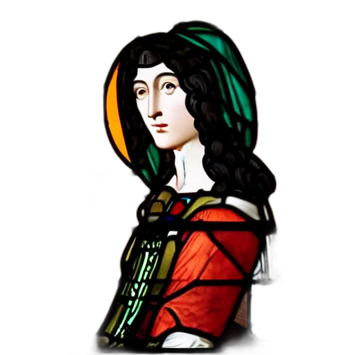 staff, crown, dress, pixel art, fantasy art, cartoon, 3d render, side transparent PNG cut-out