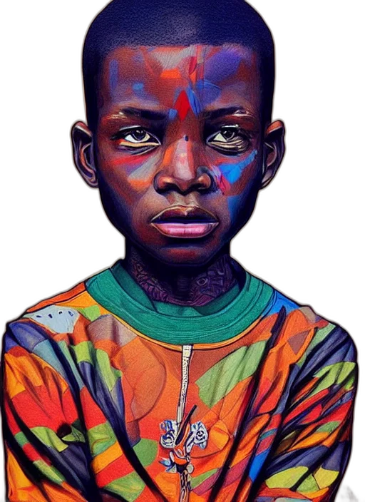 face, jacket, mask, animal, photorealistic, watercolor, oil painting, fantasy art transparent PNG cut-out
