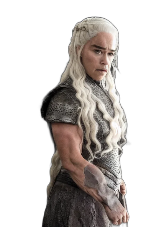 dragon, sword, hair, fantasy art, concept art, photorealistic, comic book art, still transparent PNG cut-out