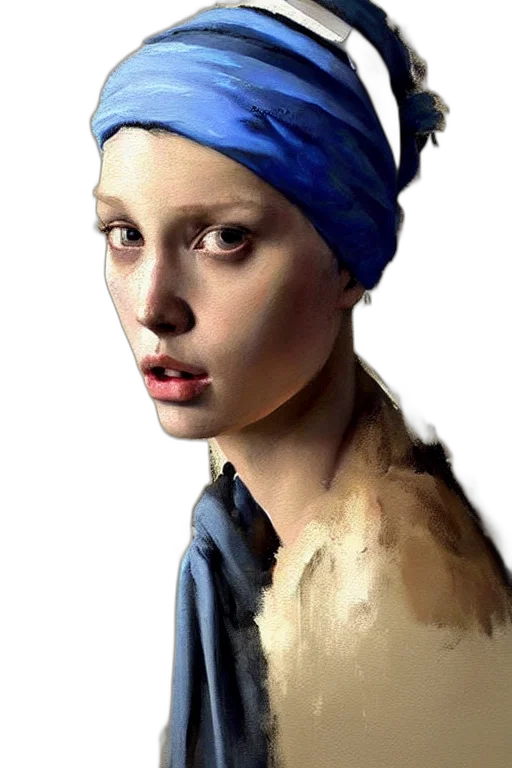 hat, face, dress, photorealistic transparent PNG cut-out