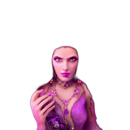 jewelry, face, mask, dress, 3d render, concept art, fantasy art, photorealistic transparent PNG cut-out