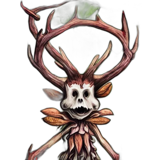 animal, crown, creature, staff transparent PNG cut-out