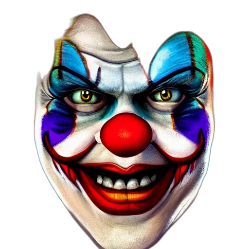 mask, face, animal, concept art, 3d render, photorealistic, cartoon, perfectly transparent PNG cut-out