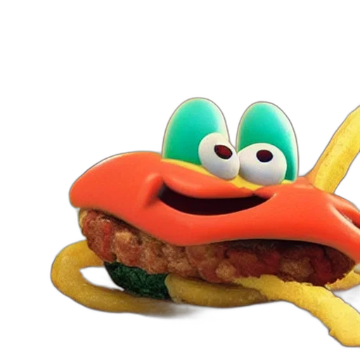 food, animal, creature, car, 3d render, concept art, photorealistic, krabs transparent PNG cut-out