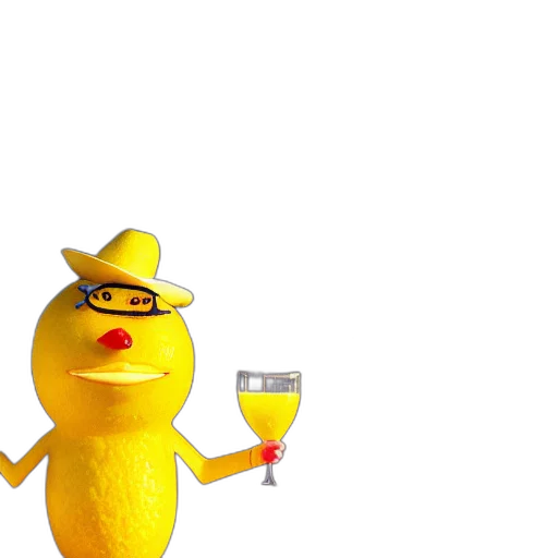 hat, animal, food, staff, 3d render, concept art, pixel art, photorealistic transparent PNG cut-out