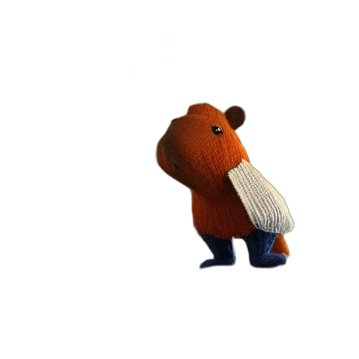 animal, creature, hat, hair transparent PNG cut-out