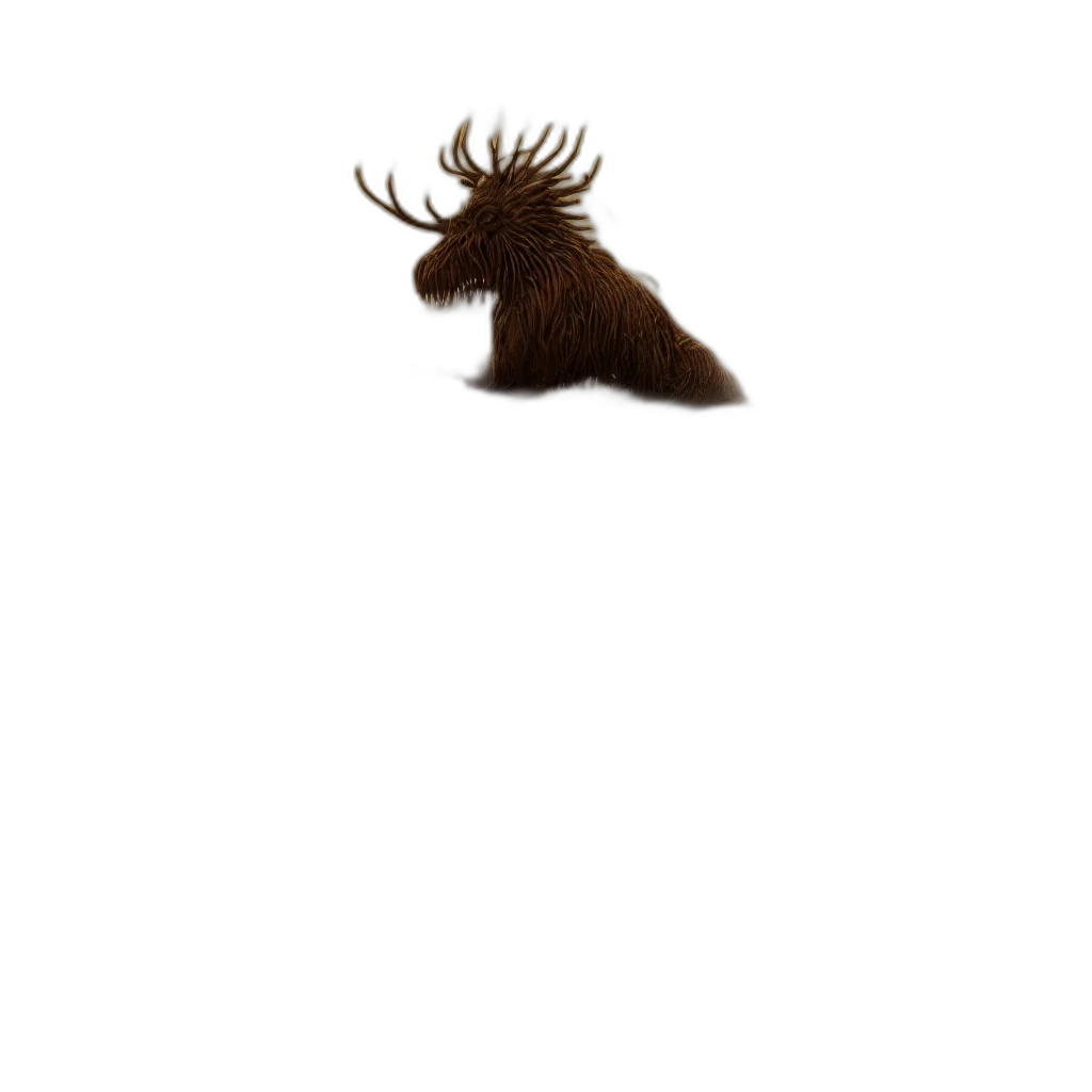 hair, crown, animal, creature transparent PNG cut-out