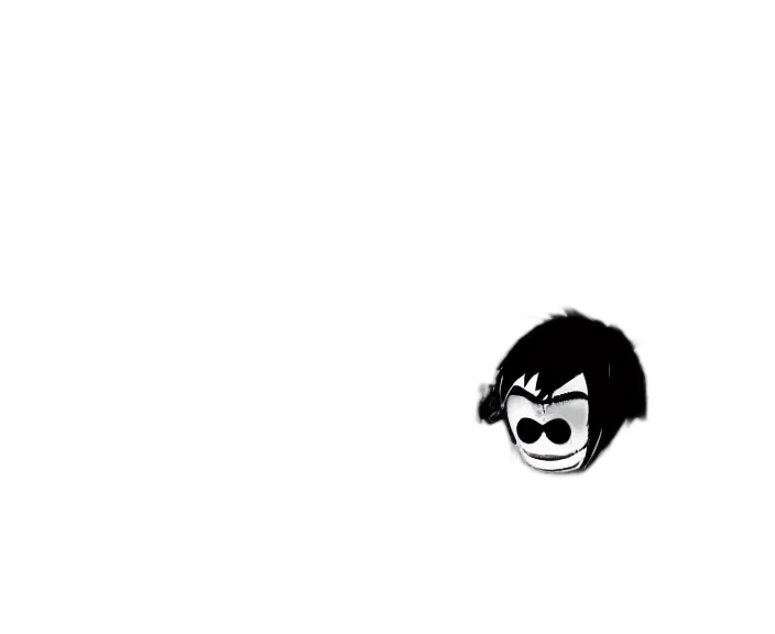 face, hair, creature, robot, cartoon, pixel art, comic book art, concept art transparent PNG cut-out