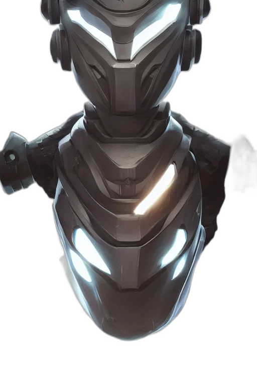 robot, weapon, face, mask transparent PNG cut-out