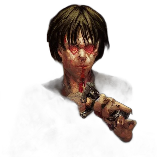 face, weapon, staff, mask transparent PNG cut-out