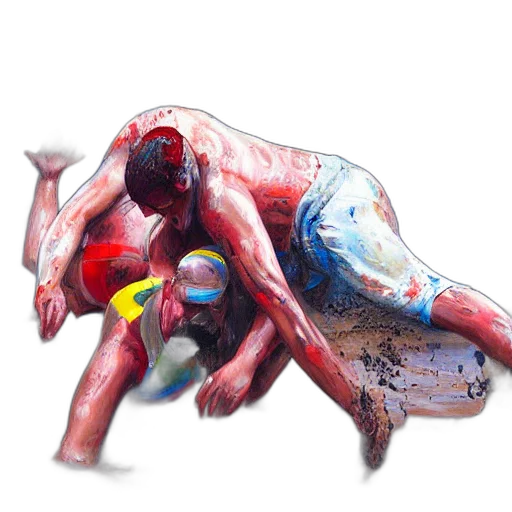 creature, mask, animal, food, concept art, photorealistic, oil painting, watercolor transparent PNG cut-out