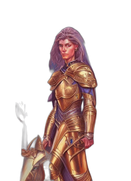 sword, staff, fantasy art, concept art, comic book art, pixel art, golden, portrait transparent PNG cut-out