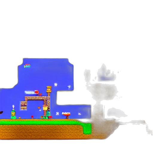 robot, furniture, weapon, pixel art transparent PNG cut-out