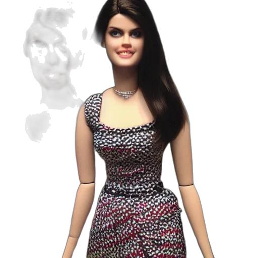 dress, 3d render, photorealistic, cartoon transparent PNG cut-out